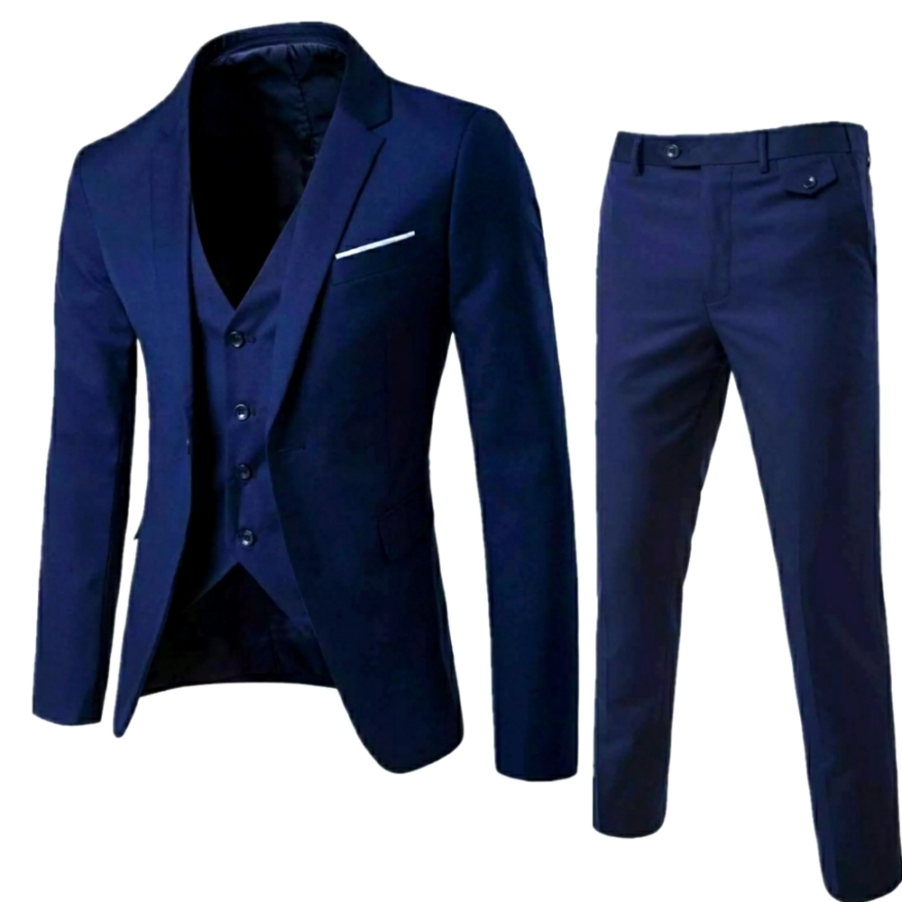 Slim Fit Suit Tuxedo Small